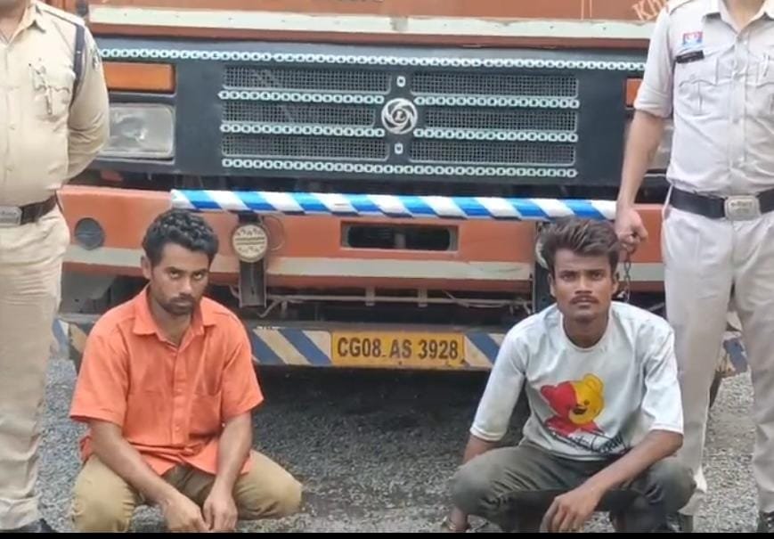 राजनांदगांव : Rajnandgaon पुलिस की बड़ी कार्रवाई : 24 घंटे में चोरी का खुलासा, दो आरोपी गिरफ्तार