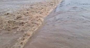 रामानुजगंज में मूसलाधार बारिश: कन्हर नदी उफान पर, निचली बस्तियों में जलभराव