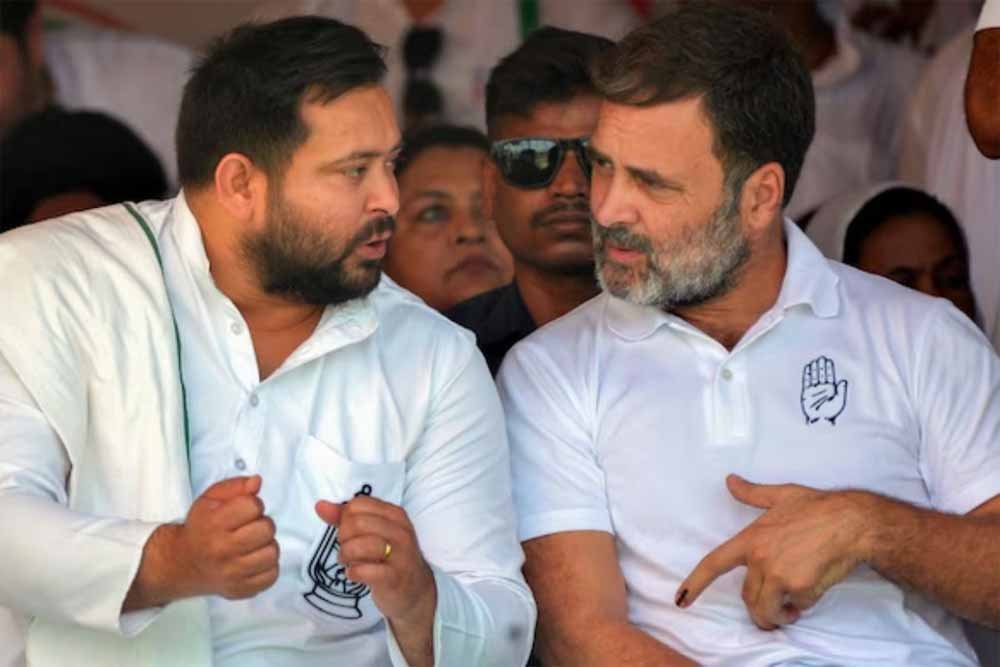पटना में राहुल गांधी-तेजस्वी पर केस दर्ज: जानें पूरा मामला