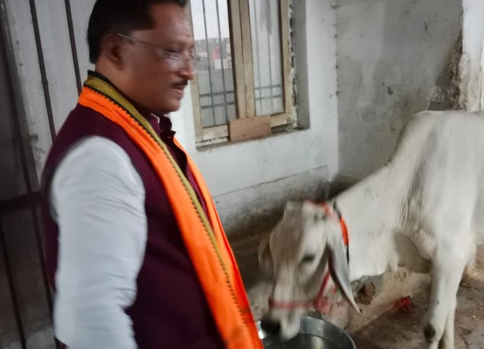 CG : गौ-सेवा से ही मिलती है सच्ची शांति और ऊर्जा : मुख्यमंत्री विष्णु देव साय