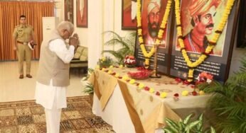 राज्यपाल पटेल ने राजा शंकरशाह- कुंवर रघुनाथशाह का किया पुण्य स्मरण