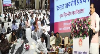 नरवाई जलाने की घटनाओं को रोकने किसान कृषि यंत्रों का करें उपयोग : कृषि मंत्री कंषाना