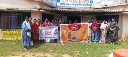 CG : ग्राम पंचायत लालपुर में स्वच्छता पखवाड़ा व पोषण माह का संयुक्त आयोजन…