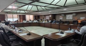पिछड़ा वर्ग कल्याण की विधानसभा समिति की हुई बैठक