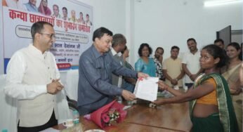 रायपुर : कैबिनेट मंत्री लखन लाल देवांगन के मुख्य आतिथ्य में कन्या छात्रावास शुभारंभ कार्यक्रम का हुआ आयोजन