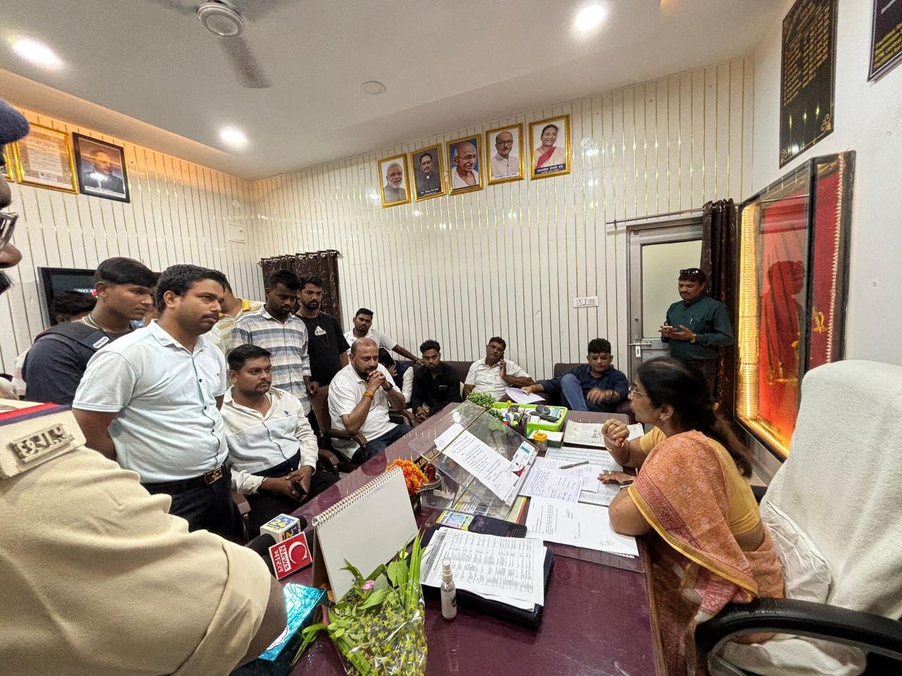 राजनांदगांव : छात्रों की समस्याओं को लेकर पहुंचे निखिल द्विवेदी, एनएसयूआई पदाधिकारियों ने की मांग…