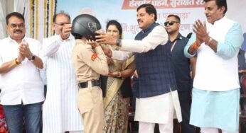 हेलमेट न पहनने की छोटी सी लापरवाही का नुकसान पूरे परिवार को न भुगतना पड़े : मुख्यमंत्री डॉ. यादव