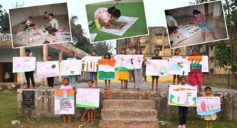 शहीदों को समर्पित रंग: कोरबा में बच्चों की चित्रकला प्रतियोगिता