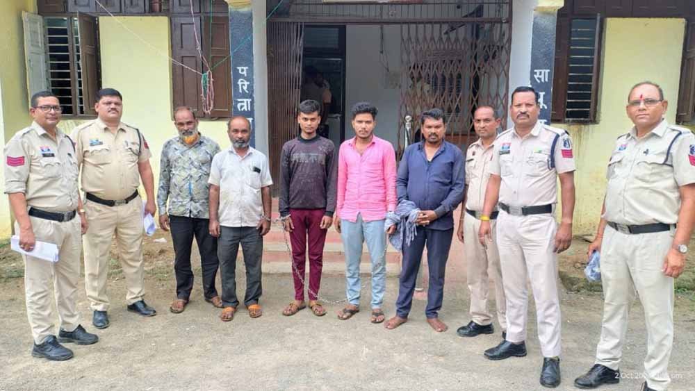 43 लाख के अवैध डीज़ल-पेट्रोल संग 9 आरोपी दबोचे गए