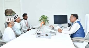 मुख्यमंत्री साय से अखिल भारतीय रामनामी महासभा के प्रतिनिधियों ने की सौजन्य भेंट