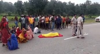 तेज़ रफ्तार वाहन की चपेट में आई महिला, मौके पर दर्दनाक मौत