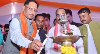 मुख्यमंत्री विष्णुदेव साय सर्व पिछड़ा वर्ग समाज के स्थापना दिवस में हुए शामिल