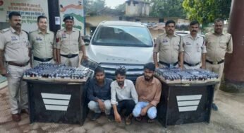 लग्जरी कार में 495 शीशी कफ सिरप तस्करी, 3 आरोपी गिरफ्तार – जेल में मनाएंगे दिवाली