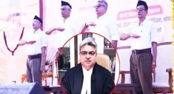 चर्चित फैसलों वाले रिटायर्ड जस्टिस रोहित आर्य आरएसएस की ड्रेस में दिखे, सोशल मीडिया पर मचा हलचल