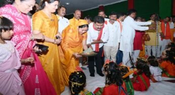रायपुर : श्रद्धा और शक्ति के प्रतीक नवरात्र में माँ दुर्गा की आराधना कर उपमुख्यमंत्री शर्मा ने दिया सद्भाव का संदेश