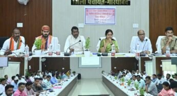 रायपुर : सांसद श्रीमती रूपकुमारी चौधरी की अध्यक्षता में दिशा की बैठक संपन्न