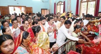 उपमुख्यमंत्री विजय शर्मा ने बस्तर प्रवास के दौरान दंतेश्वरी मंदिर में किया दर्शन