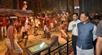 रायपुर : जनजातीय स्वतंत्रता विद्रोहों पर बने भव्य स्मारक सह-संग्रहालय जल्द लोगों के लिए होगा समर्पित