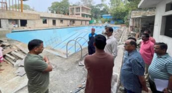 नेहरू पार्क स्विमिंग पूल का जीर्णोद्धार छह महीने से लेट, 4 करोड़ का प्रोजेक्ट अक्टूबर तक अधूरा