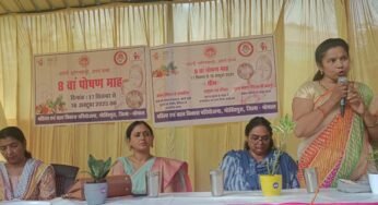 गोविंदपुरा में धूमधाम से मना पोषण माह, पुरुष बने पोषण चैंपियन