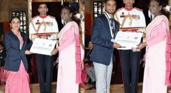 राष्ट्रपति ने एनएसएस के स्वयंसेवक आयुषी सिन्हा एवं सौमित दुबे को किया पुरस्कृत, उच्च शिक्षा मंत्री परमार ने दी बधाई