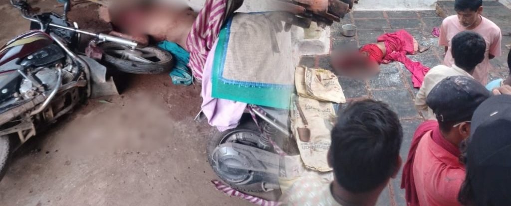 CG : घर घुसकर दंपति की हत्या, आरोपी गिरफ्तार…