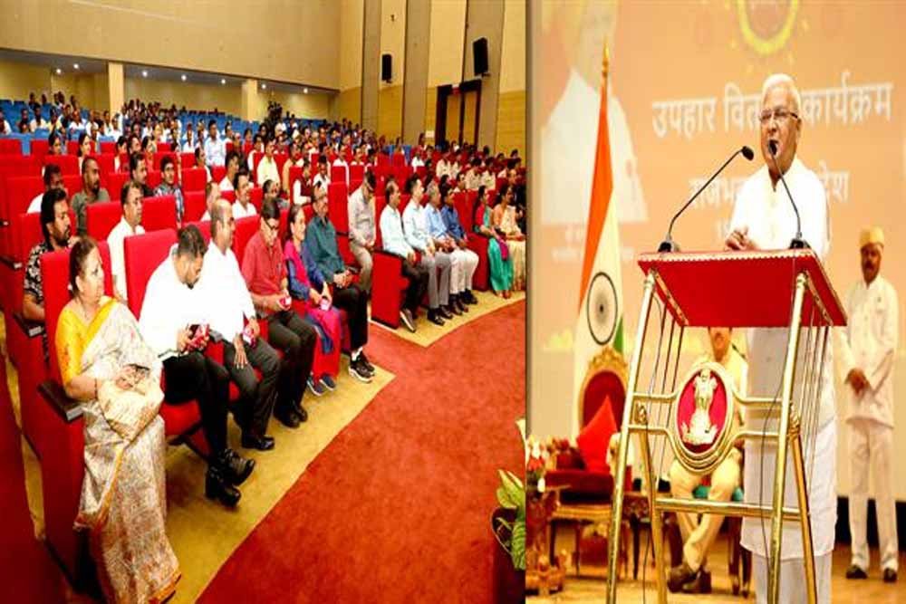 अपने कार्यों से दूसरों की जिंदगी को बेहतर बनाने में ही सफलता : राज्यपाल पटेल