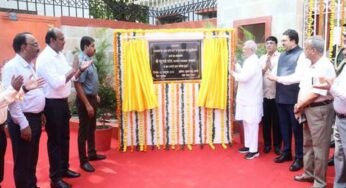 राज्यपाल पटेल ने राजभवन के प्रवेश द्वार के सुदृढ़ीकरण कार्य का किया लोकार्पण