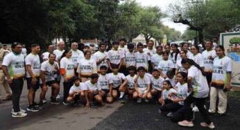 वन्य जीव संरक्षण के लिये हुई रन फॉर वाइल्ड लाइफ