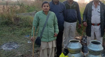 CG : आबकारी विभाग की संयुक्त टीम द्वारा अवैध कच्ची महुआ शराब जब्त किया…