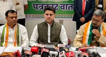 SIR प्रक्रिया पर सचिन पायलट का हमला: चुनाव आयोग और BJP की मंशा पर उठाए सवाल