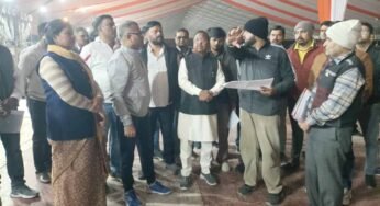 राष्ट्रपति द्रौपदी मुर्मु का प्रस्तावित अम्बिकापुर दौरा की तैयारियों का आदिम जाति विकास मंत्री रामविचार नेताम ने कार्यक्रम स्थल का किया निरीक्षण