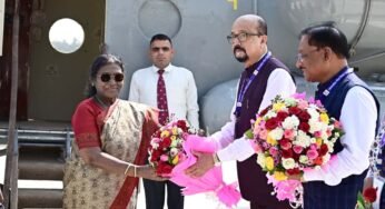 राष्ट्रपति मुर्मु का अंबिकापुर में आत्मीय स्वागत