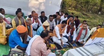 सैगोना में मुख्यमंत्री गौरव पथ योजना के तहत 41.65 लाख रूपए की लागत की सड़क का भूमिपूजन सम्पन्न