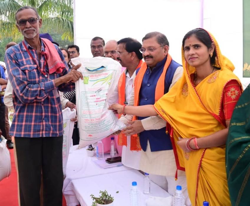 राजनांदगांव : किसान सम्मान निधि की 21वीं किस्त जारी