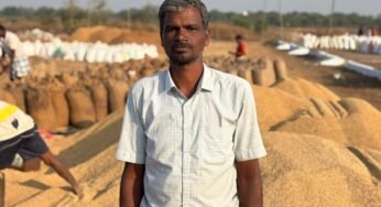 रायपुर : किसान छबीलाल बारी ने समर्थन मूल्य पर धान खरीदी नीति की सराहना