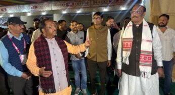 रायपुर : केन्द्रीय राज्यमंत्री दुर्गा दास उइके ने जनजातीय गौरव दिवस कार्यक्रम की तैयारियों का लिया जायजा