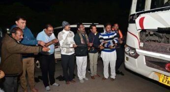 रायपुर : राम लला दर्शन योजना : कोंडागांव से अयोध्या धाम के लिए तीर्थयात्रियों का जत्था रवाना