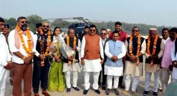 ओंकारेश्वर में पीएम हेली पर्यटन सेवा का हुआ शुभारंभ