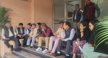 मध्य प्रदेश जनसंपर्क विभाग में पेन डाउन हड़ताल