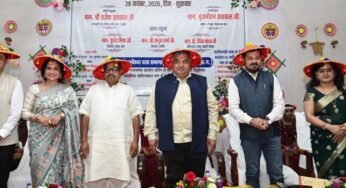 रायपुर : छत्तीसगढ़ राजभाषा दिवस के अवसर पर संस्कृति विभाग के ऑडिटोरियम में भव्य समारोह