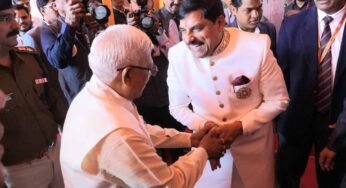 अभिमन्यु–इशिता बने जीवनसाथी: बाबा रामदेव ने कराए मंत्रोच्चार, मोहन यादव की धमाकेदार थिरकन चर्चा में