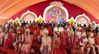उज्जैन में अद्भुत आयोजन: CM के बेटे डॉ. अभिमन्यु सहित 21 कन्याओं का सामूहिक विवाह सम्पन्न