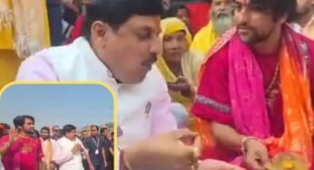 हाईवे पर साथ दिखे CM मोहन यादव और धीरेंद्र शास्त्री, जमीन पर बैठकर किया भोजन