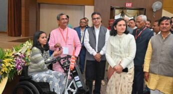 38 दिव्यांगजन को सक्षम के मंच से मिली मोटराइज्ड व्हील चेयर