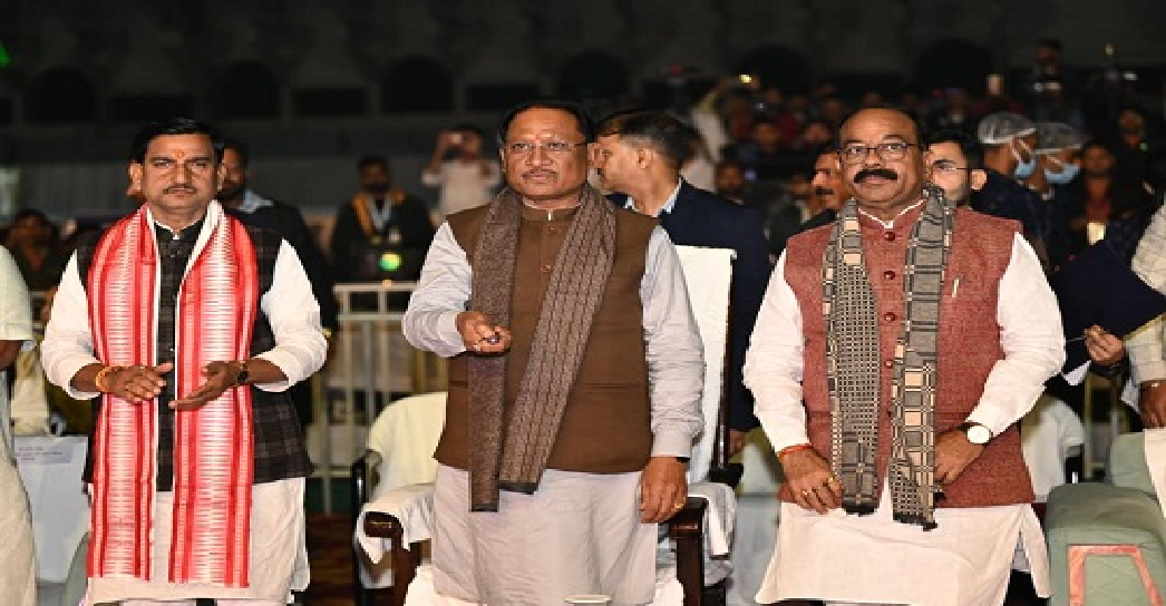 CG : मुख्यमंत्री विष्णुदेव साय ने रिमोट का बटन दबाकर खेलो इंडिया ट्रायबल गेम्स छत्तीसगढ़ 2026 का भी शुभारंभ किया…