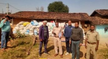 सीमावर्ती इलाके में बड़ी कार्रवाई: 1370 क्विंटल अवैध धान और 28 वाहन जब्त