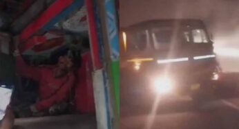 रीवा-प्रयागराज हाईवे पर भीषण हादसा: ट्रक-ट्रेलर की टक्कर, 5 घंटे बाद गैस कटर से निकाली गई ड्राइवर की जान