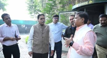 वन मंत्री केदार कश्यप ने नंदनवन-नंदन पक्षी विहार का किया निरीक्षण