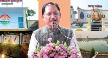 मुख्यमंत्री विष्णुदेव साय ने कुनकुरी नगर को दी 107 करोड़ 32 लाख रुपये की ऐतिहासिक विकास सौगात